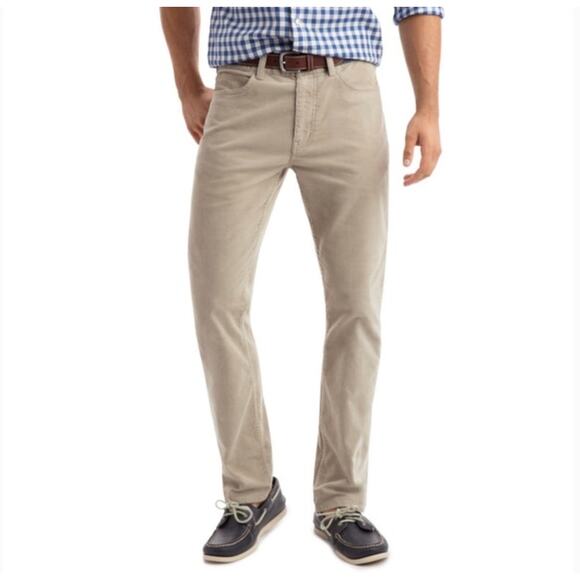 VINEYARD VINES Cords Corduroy Pants Straight Fit Style #IP1324 - Size W30 L34 - Picture 1 of 7